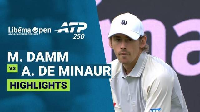 Martin Damm vs Alex de Minaur - Highlight | ATP 250: Libema Open 2026