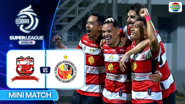 Madura United FC VS Semen Padang - Mini Match | BRI Super League 2025/26
