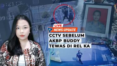 Bukti CCTV Ungkap Misteri Kematian AKBP Buddy yang Disebut Tertabrak Kereta