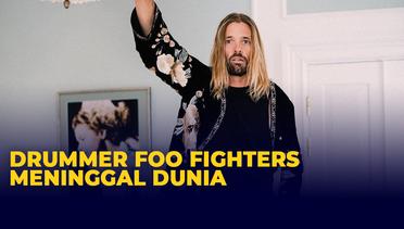 Kabar Duka! Drummer Foo Fighters Taylor Hawkins Meninggal Dunia