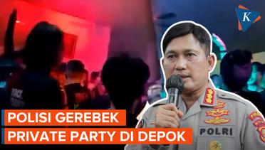 Gerebek Private Party di Depok, Polisi Temukan 10 Kotak Alat Kontrasepsi