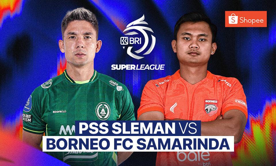 PSS Sleman vs Borneo FC Samarinda
