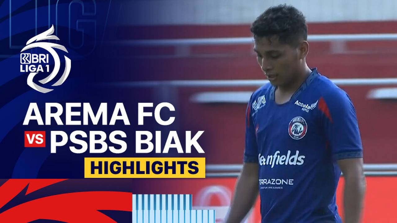 Arema FC vs PSBS Biak - Main image