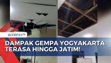 Kekuatan Gempa Yogyakarta Dirasakan hingga Jawa Timur, Sejumlah Rumah Ambruk!