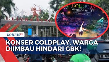 Konser Coldplay Buat Area GBK Tersendat, Warga Diimbau Hindari Titik-Titik Ini!