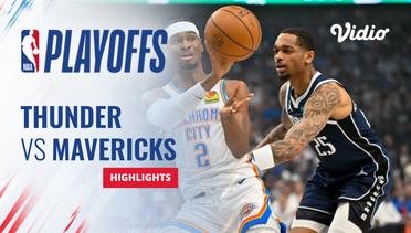 Oklahoma City Thunder vs Dallas Mavericks - Highlights | NBA Playoffs 2023/24