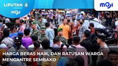Warga Antre Sembako. - Liputan 6 Pagi | Moji