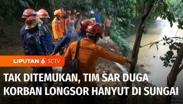 Hari Kedua Pencarian Nenek Tertimbun Longsor di Kabupaten Bogor, Korban Belum Ditemukan | Liputan 6