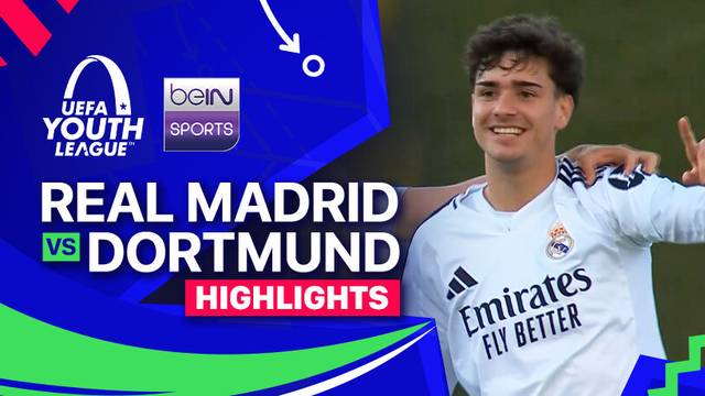 Real Madrid vs Dortmund - Highlights | UEFA Youth League 2024/25