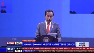Jokowi Buka Konferensi Ekonomi Kreatif Dunia di Bali