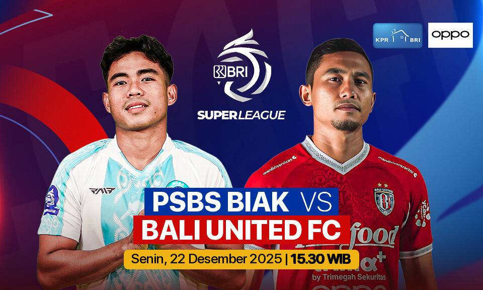 PSBS Biak vs Bali United FC