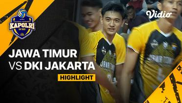 Highlights | Delapan Besar Putra: Jawa Timur vs DKI Jakarta | Piala Kapolri 2023