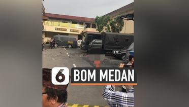 Bom Bunuh Diri Meledak di Mapolresta Medan