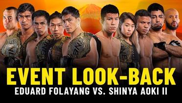 Eduard Folayang vs. Shinya Aoki II Event Look-Back - ONE Championship Up Close