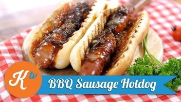 Resep BBQ Sausage Hotdog with Caramelized Onion - MARTIN NATADIPRAJA