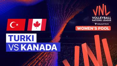 Full Match | Turki vs Kanada | Women’s Volleyball Nations League 2023
