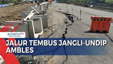 Jalur Tembus Jangli-Undip Ambles, Pemkot Semarang Lakukan Penanganan