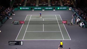 Match Highlight | Vasek Pospisil 2 vs 0 Daniil Medvedev | ABN AMRO World Tennis Tournament 2020