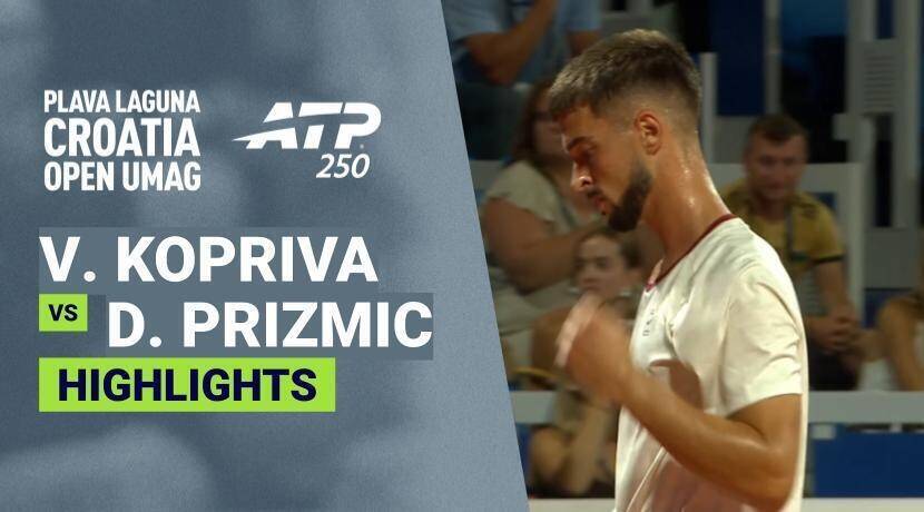 Vit Kopriva vs Dino Prizmic - Round 1 | ATP 250: Plava Laguna Croatia Open Umag 2026