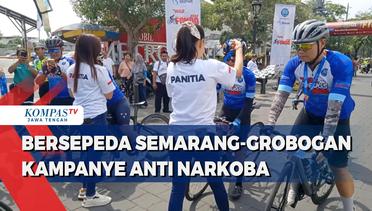 Bersepeda Semarang-Grobogan Kampanye Anti Narkoba