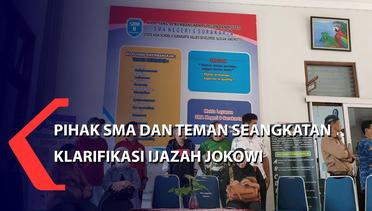 Pihak SMA dan Teman Seangkatan Klarifikasi Ijazah Jokowi