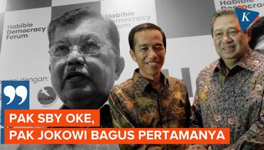 Saat Jusuf Kalla Bandingkan Demokrasi pada Masa Menjadi Wapres SBY dan Jokowi