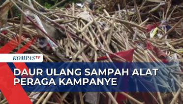 Keren! Dinas Lingkungan Hidup DKI Jakarta Daur Ulang Sampah Alat Peraga Kampanye jadi Kompos