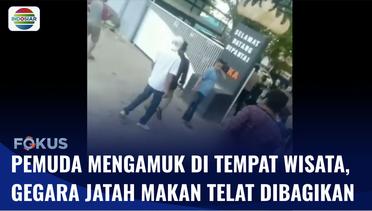 Jatah Makan Telat, Pemuda Bersenjata Tajam Serang Pengelola Tempat Wisata di Lampung | Fokus