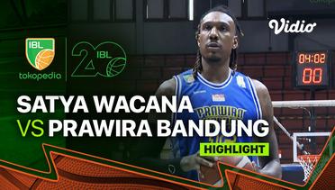 Highlights | Satya Wacana Salatiga vs Prawira Harum Bandung | IBL Tokopedia 2023