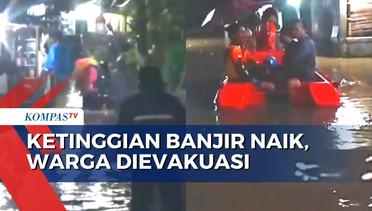 Ketinggian Banjir di Bekasi Lebih dari 1 Meter, Warga Dievakuasi ke Tempat Aman
