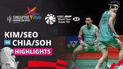 Kim Won Ho/Seo Seung Jae (KOR) vs Aaron Chia/Soh Wooi Yik (MAS) - Highlights | KFF Singapore Badminton Open 2025