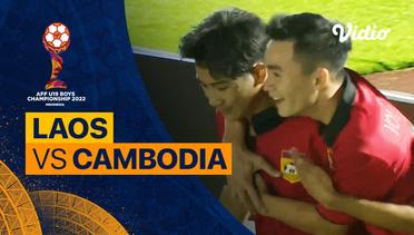 Mini Match - Laos vs Cambodia | AFF U-19 Championship 2022