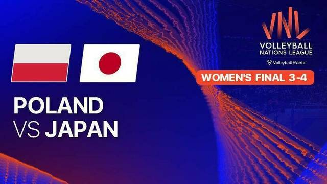 Final 3-4 Women: Poland vs Japan - Full Match | Volleyball Nations League 2025