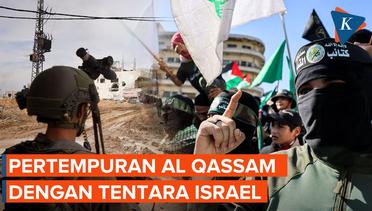 Detik-detik Brigade Al Qassam Terlibat Kontak Tembak dengan Israel