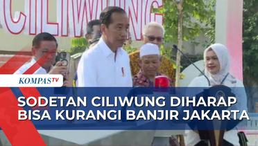 Presiden Jokowi Resmikan Sodetan Kali Ciliwung yang Sempat Mangkrak Selama 6 Tahun!