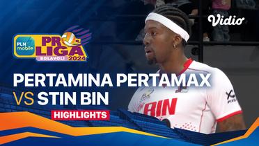 Putra: Jakarta Pertamina Pertamax vs Jakarta STIN BIN - Highlights | PLN Mobile Proliga 2024