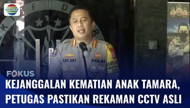 Polisi Pastikan Rekaman CCTV TKP Kematian Anak Angger Dimas dan Tamara Tyasmara Asli | Fokus