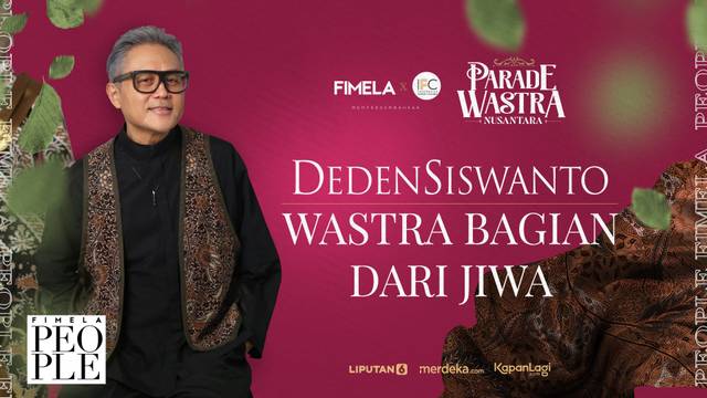 Deden Siswanto Mencintai Wastra dan Budaya Indonesia Melalui Fashion