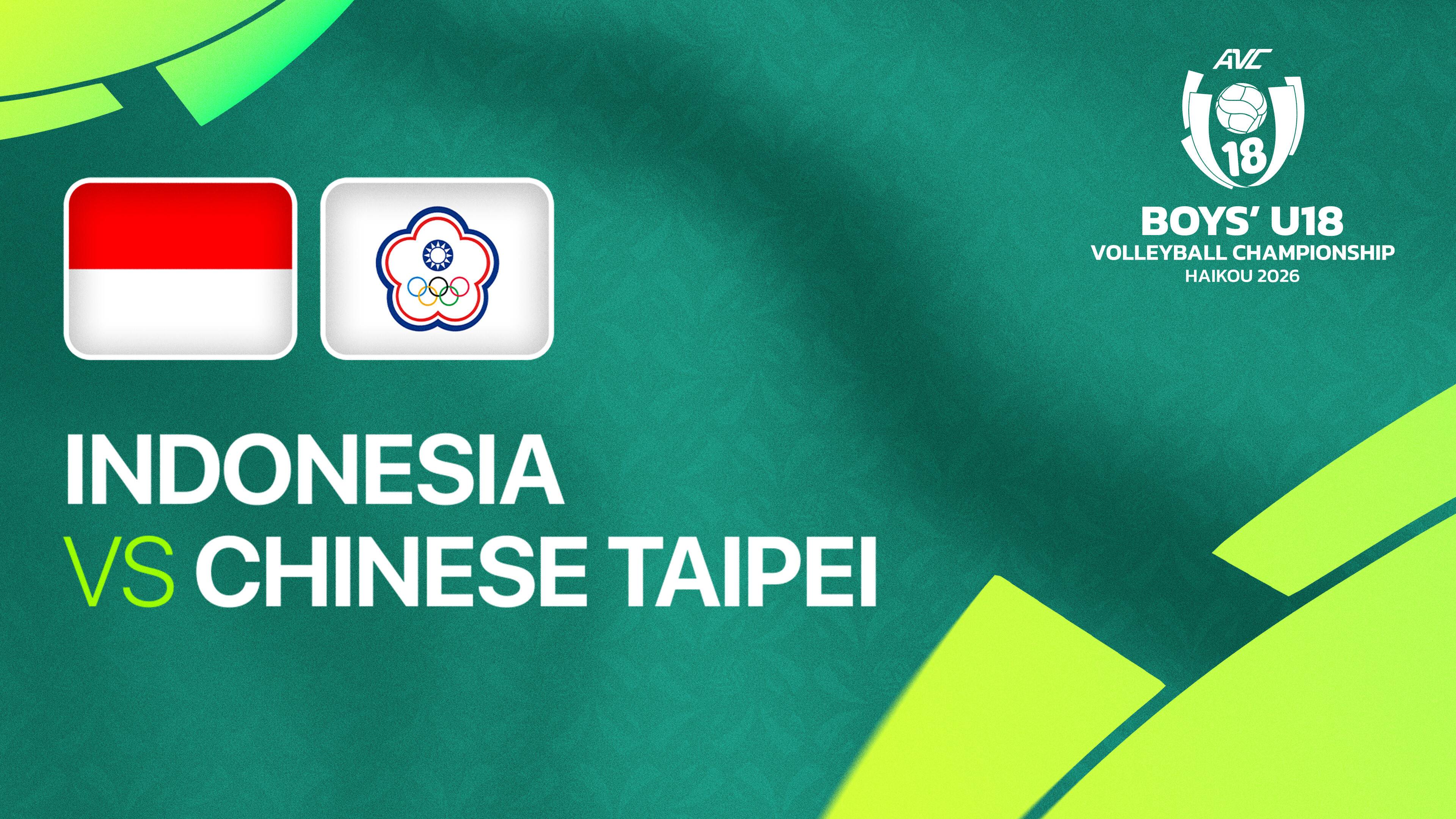 Indonesia vs Chinese Taipei