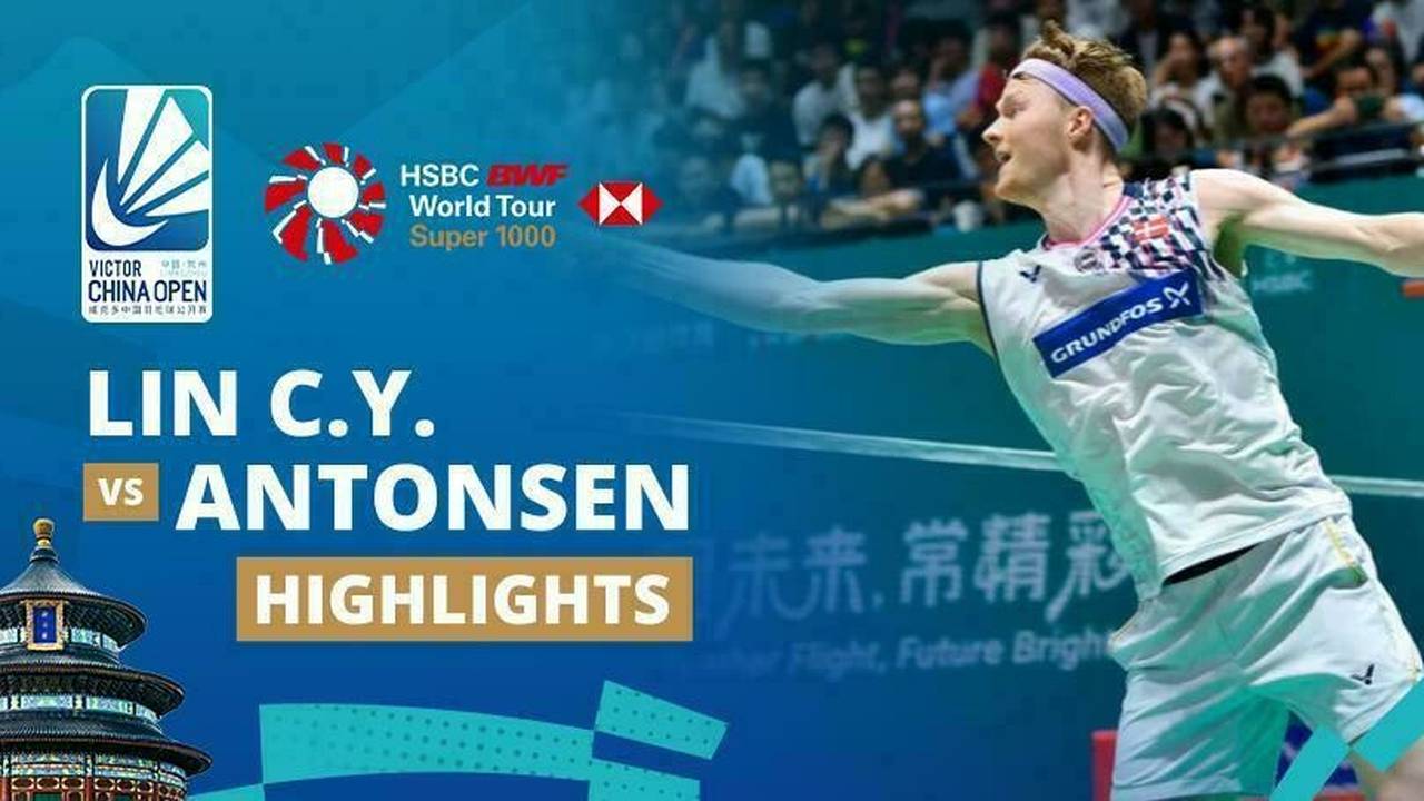 Lin Chun Yi Tpe Vs Anders Antonsen Den Highlight Victor China