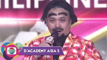 Wow..Wow!!Penyanyi Seriosa Dunia Luciano Bawaroti Datang ke D'Academy Asia 5 (dicuplik saat Gilang impersonate Liciano)