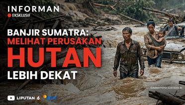 EKSKLUSIF! Banjir Sumatra: Melihat Perusakan Hutan Lebih Dekat