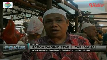 Harga Daging Sapi di Pasar Kramat Jati Stabil - Fokus Indosiar