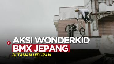 Wonderkid BMX Jepang Beraksi di Taman Hiburan yang Terbengkalai