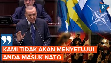 Erdogan Tolak Swedia Gabung NATO Jika Izinkan Pembakaran Al Quran