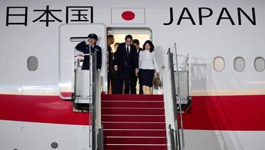 Kedatangan PM Jepang Fumio Kishida di Bandara Internasional Soekarno-Hatta, 5 September 2023