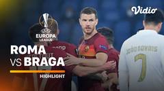 Highlight - Roma vs Braga I UEFA Europa League 2020/2021