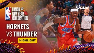 Charlotte Hornets vs Oklahoma City Thunder - Highlights | NBA Regular Season 2023/24