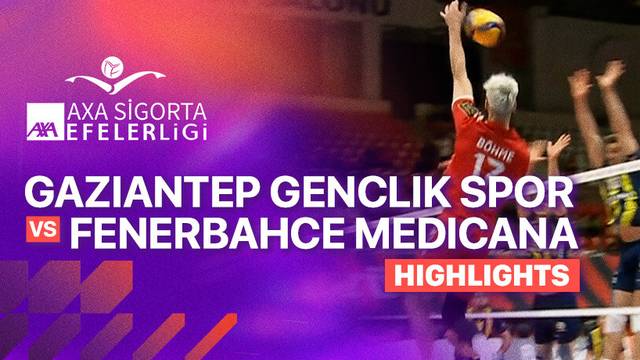 Gaziantep Genclik Spor vs Fenerbahce Medicana - Highlight | Turkish Men's Volleyball League 2025/26