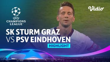SK Sturm Graz vs PSV Eindhoven - Highlights | UEFA Champions League 2023/24